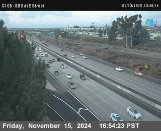 SB 5 at E St. (On Ramp)