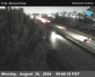 SB 5 at E St. (On Ramp)