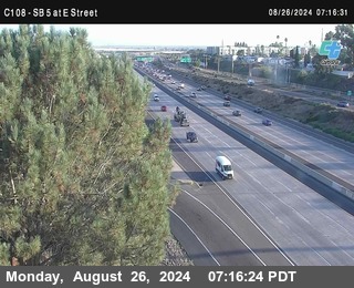 SB 5 at E St. (On Ramp)