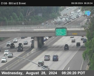 SB 5 at E St. (On Ramp)