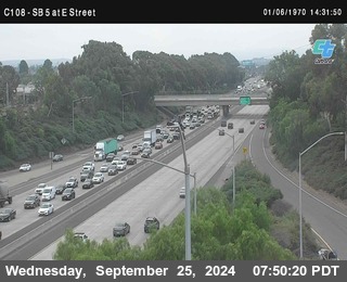 SB 5 at E St. (On Ramp)