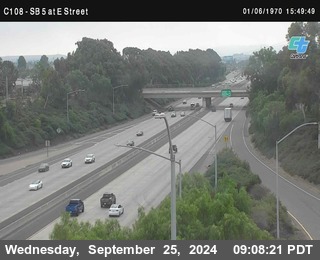 SB 5 at E St. (On Ramp)