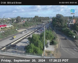 SB 5 at E St. (On Ramp)