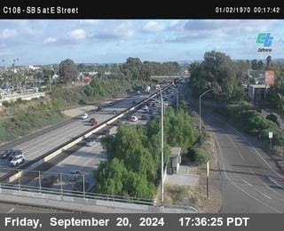 SB 5 at E St. (On Ramp)