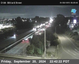 SB 5 at E St. (On Ramp)