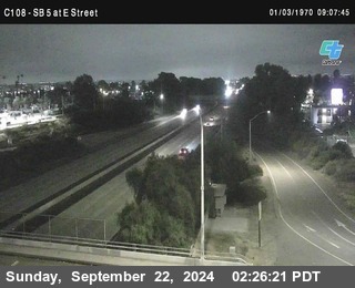 SB 5 at E St. (On Ramp)