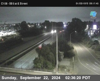 SB 5 at E St. (On Ramp)