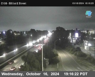 SB 5 at E St. (On Ramp)