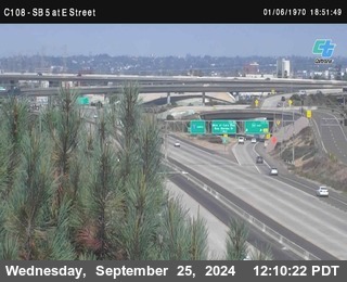 SB 5 at E St. (On Ramp)