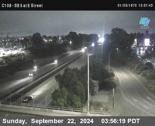 SB 5 at E St. (On Ramp)