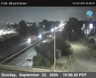 SB 5 at E St. (On Ramp)