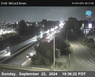 SB 5 at E St. (On Ramp)