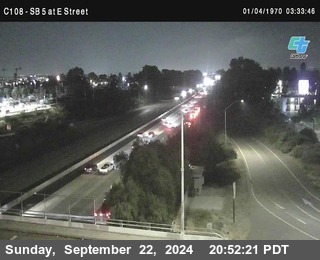 SB 5 at E St. (On Ramp)