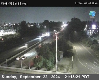 SB 5 at E St. (On Ramp)