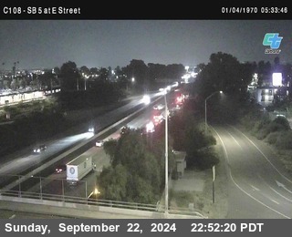 SB 5 at E St. (On Ramp)