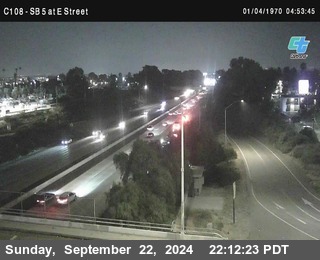 SB 5 at E St. (On Ramp)