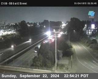 SB 5 at E St. (On Ramp)