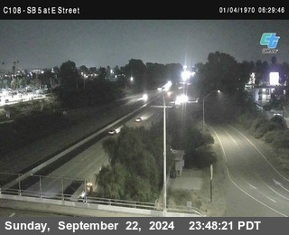 SB 5 at E St. (On Ramp)