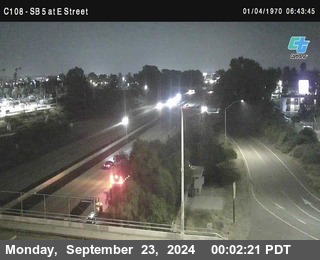 SB 5 at E St. (On Ramp)