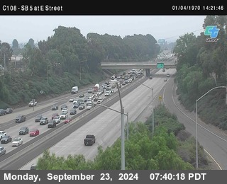 SB 5 at E St. (On Ramp)