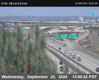 SB 5 at E St. (On Ramp)