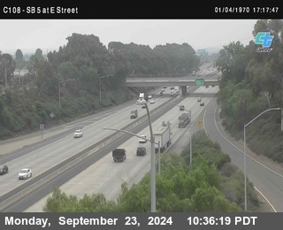 SB 5 at E St. (On Ramp)