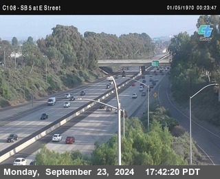 SB 5 at E St. (On Ramp)