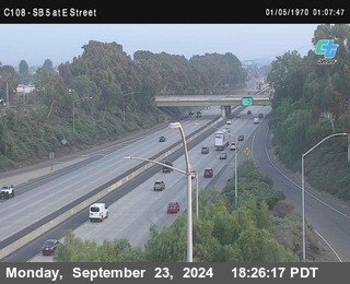 SB 5 at E St. (On Ramp)