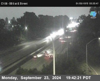 SB 5 at E St. (On Ramp)