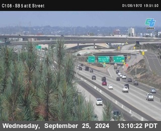 SB 5 at E St. (On Ramp)