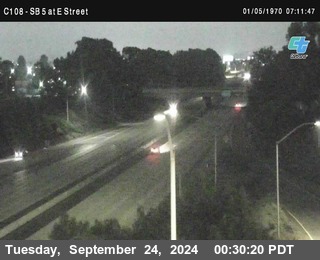 SB 5 at E St. (On Ramp)