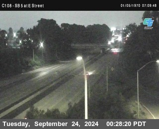 SB 5 at E St. (On Ramp)