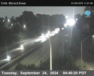 SB 5 at E St. (On Ramp)