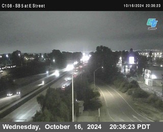 SB 5 at E St. (On Ramp)