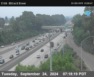 SB 5 at E St. (On Ramp)