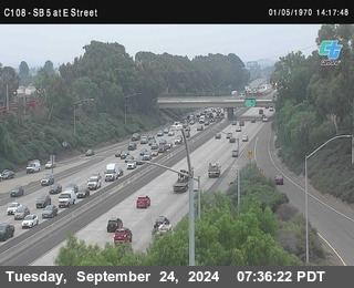 SB 5 at E St. (On Ramp)