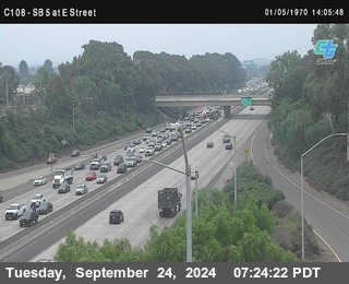 SB 5 at E St. (On Ramp)