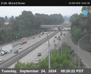 SB 5 at E St. (On Ramp)