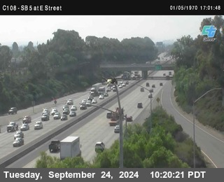 SB 5 at E St. (On Ramp)