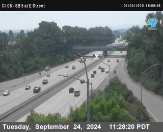 SB 5 at E St. (On Ramp)