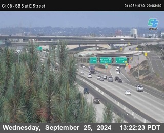 SB 5 at E St. (On Ramp)