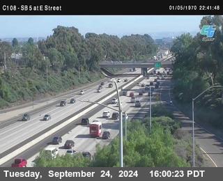 SB 5 at E St. (On Ramp)