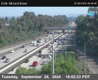 SB 5 at E St. (On Ramp)