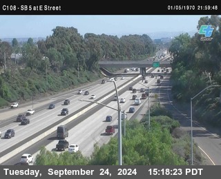 SB 5 at E St. (On Ramp)