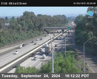 SB 5 at E St. (On Ramp)