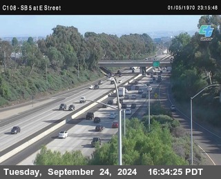 SB 5 at E St. (On Ramp)