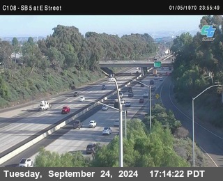 SB 5 at E St. (On Ramp)