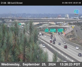 SB 5 at E St. (On Ramp)