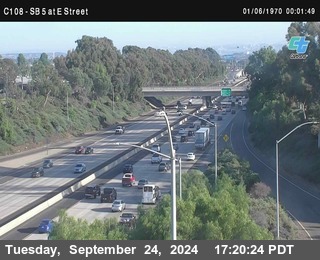 SB 5 at E St. (On Ramp)