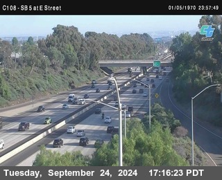 SB 5 at E St. (On Ramp)